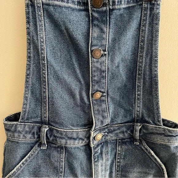 Hollister Denim Overalls - Picture 3 of 8